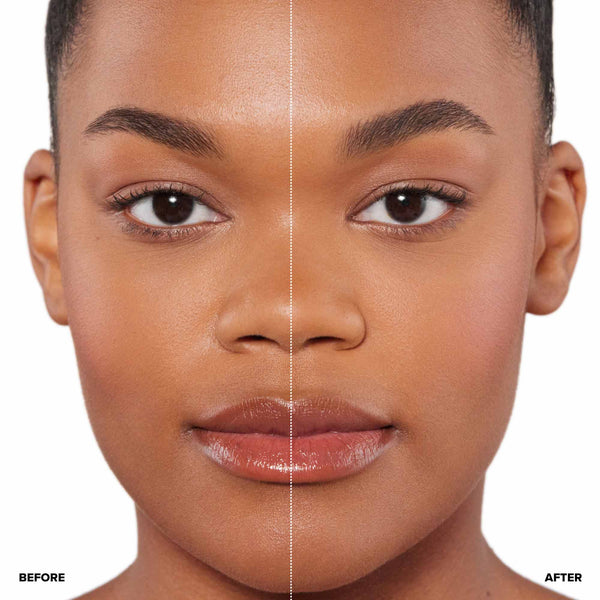 Brow Freeze Gel Before & After 