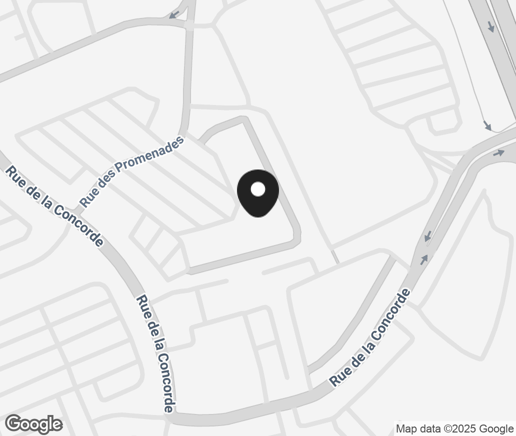 Google Map of 675 Rue De La Concorde Suites B01 & B05, Saint Romuald QC G6W0A9