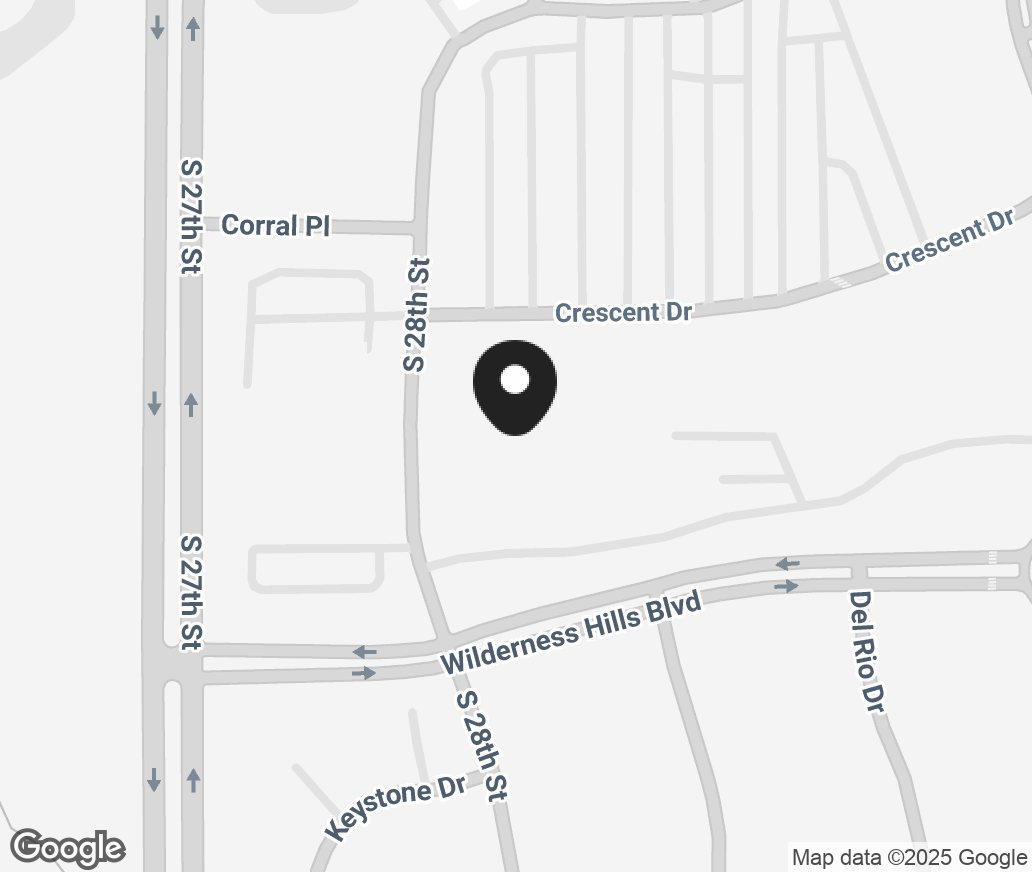 Google Map of 8700 S 28Th St, Lincoln NE 68516