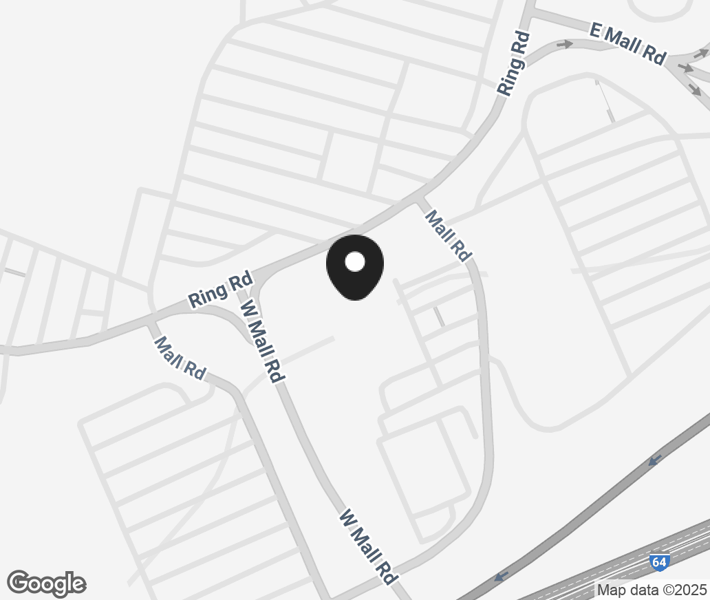 Google Map of 810 Mall Road, Barboursville WV 25504