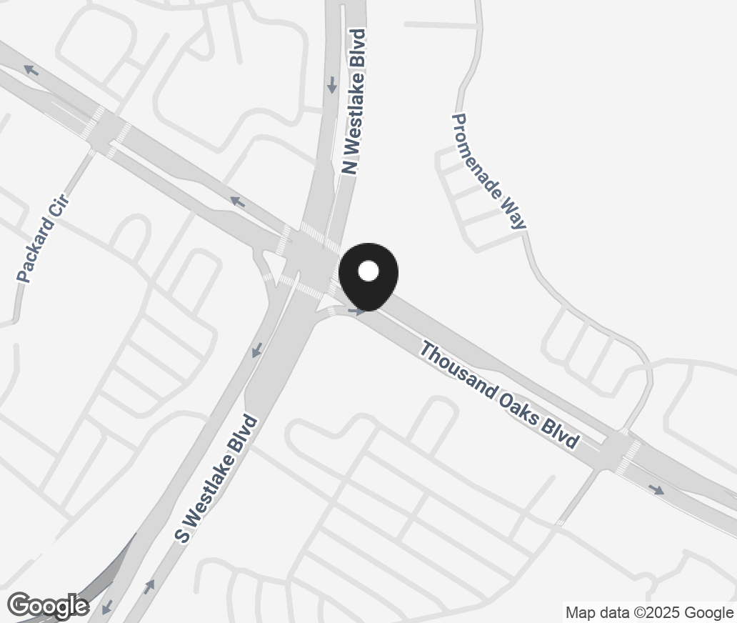 Google Map of 4000 E Thousand Oaks Blvd, Thousand Oaks CA 91362