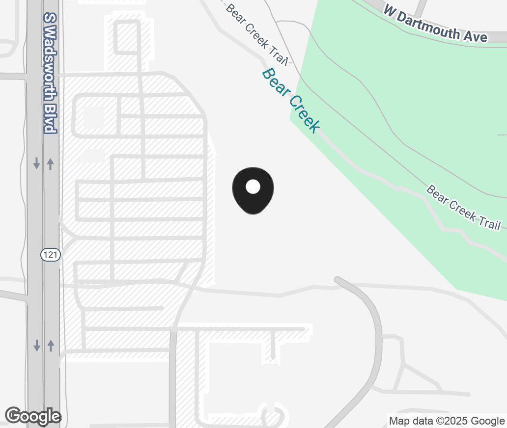 Google Map of 3150 S Wadsworth Blvd, Lakewood CO 80227