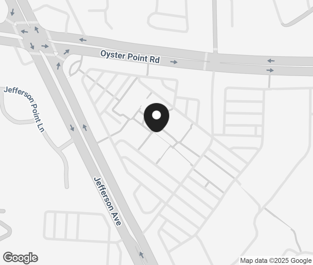 Google Map of 12080 Jefferson Ave, Newport News VA 23606