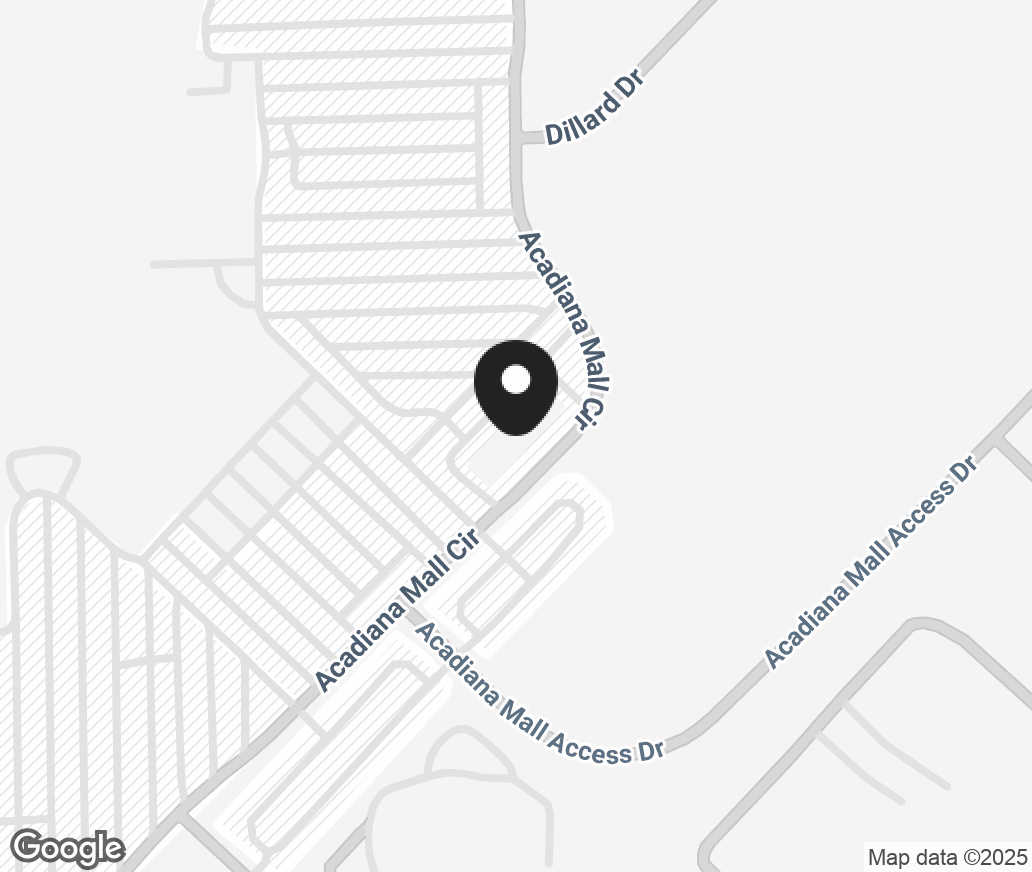 Google Map of 5725 Johnston Road, Lafayette LA 70503