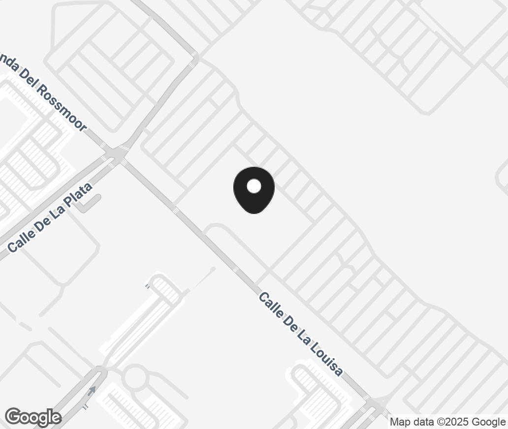 Google Map of 23541 Calle De La Louisa, Laguna Hills CA 92653