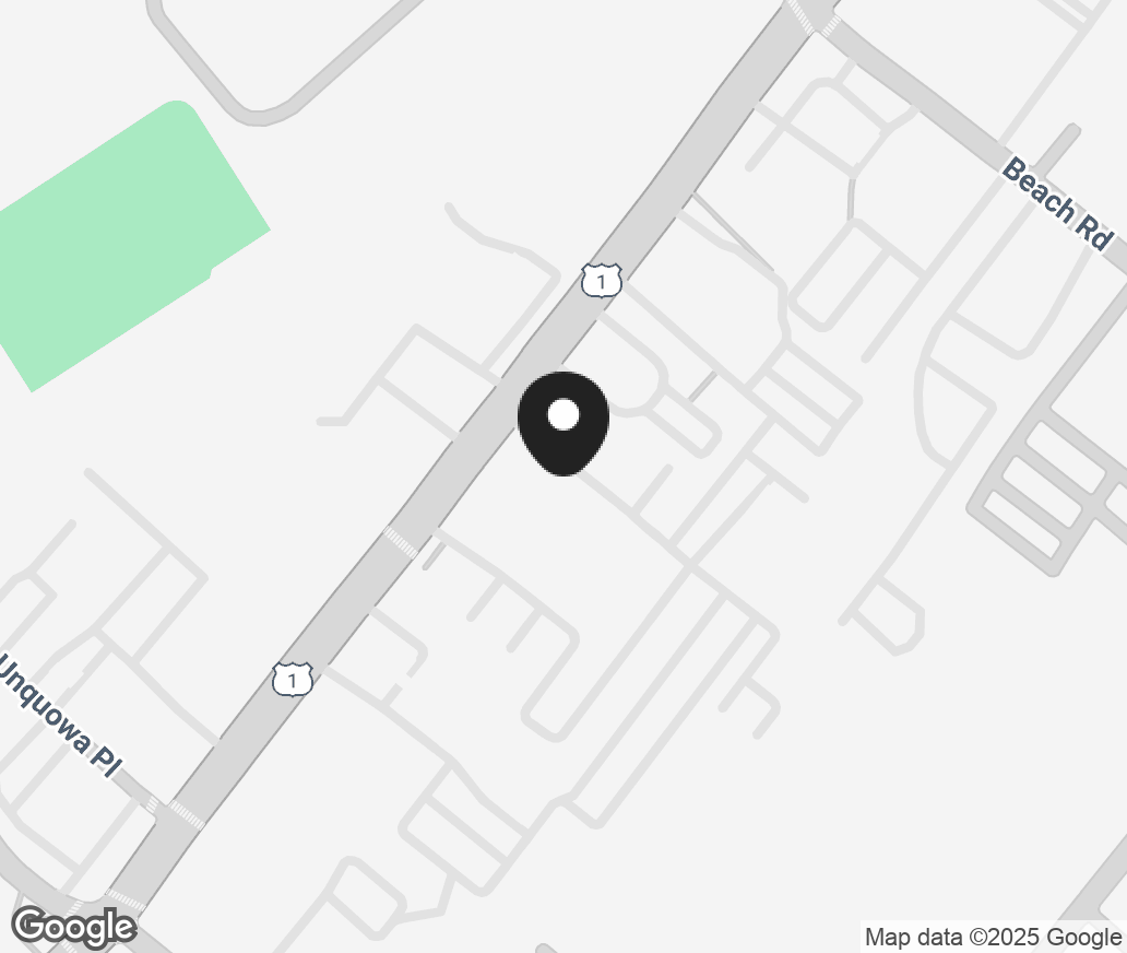 Google Map of 1201 Post Rd, Milford CT 06460