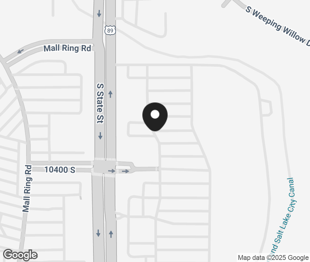 Google Map of 10379 S State Street, Sandy UT 84070