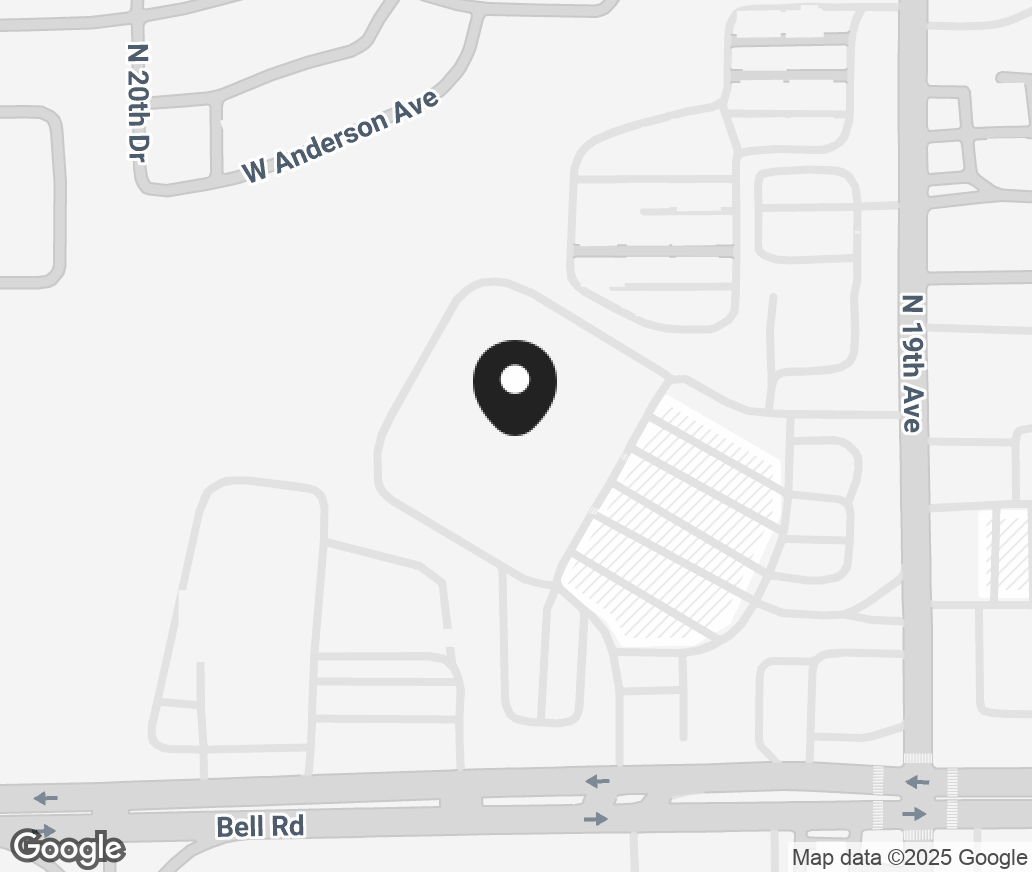 Google Map of 17232 N 19Th Ave, Phoenix AZ 85023