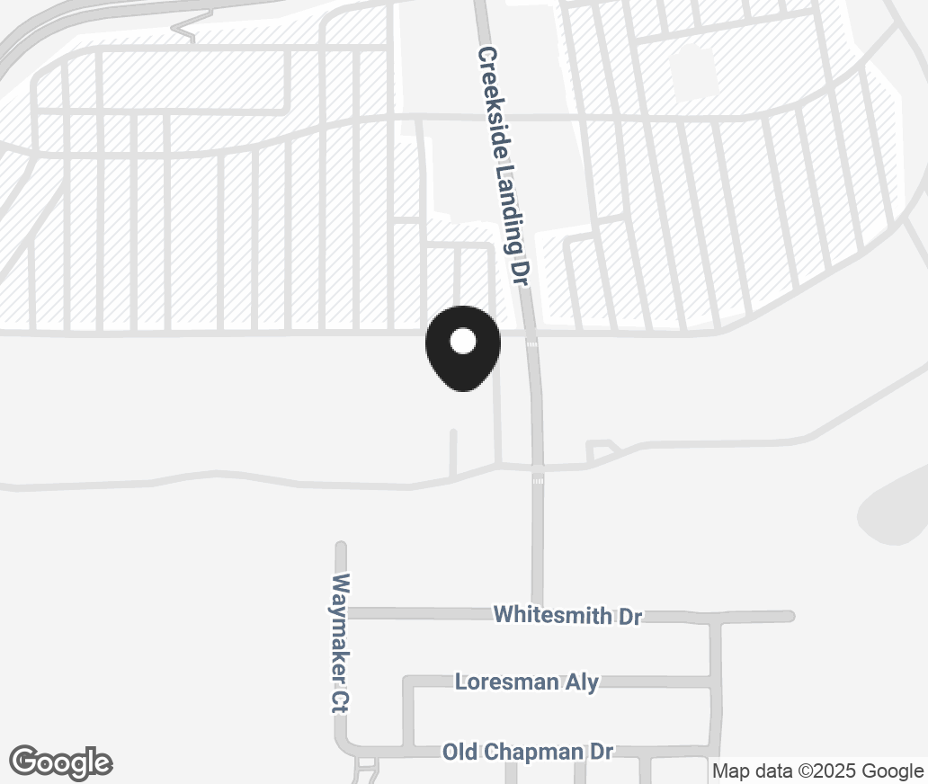 Google Map of 1521 Beaver Creek Commons Driv, Apex NC 27502