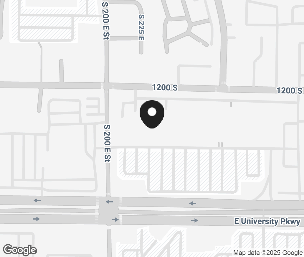 Google Map of 303 East University Parkway, Orem UT 84058