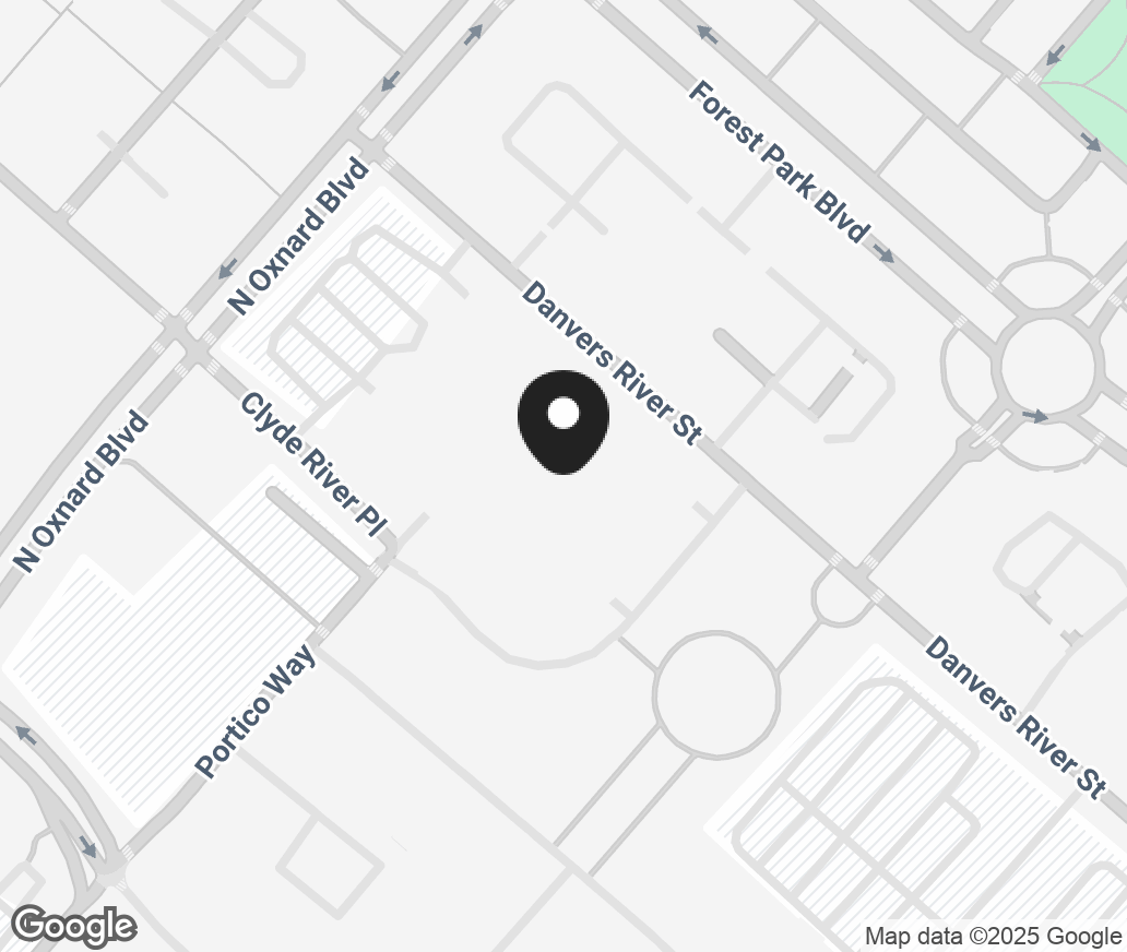 Google Map of 2850 N Oxnard Blvd, Oxnard CA 93036