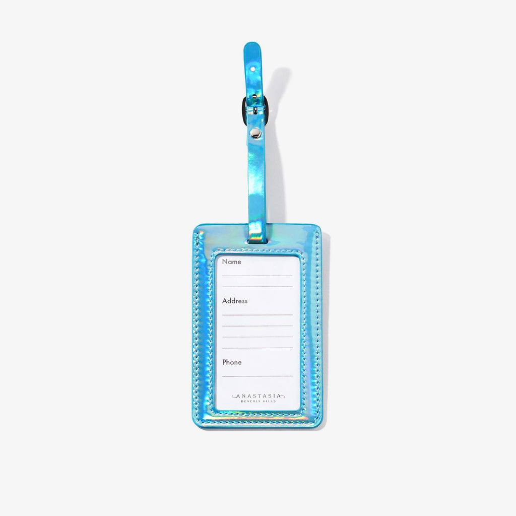 Metallic Aqua Blue | ABH Luggage Tag - Metallic Aqua Blue