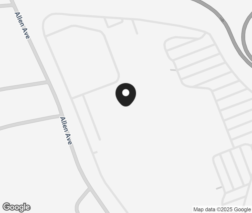 Google Map of 1029 South Washington St, North Attleboro MA 02760