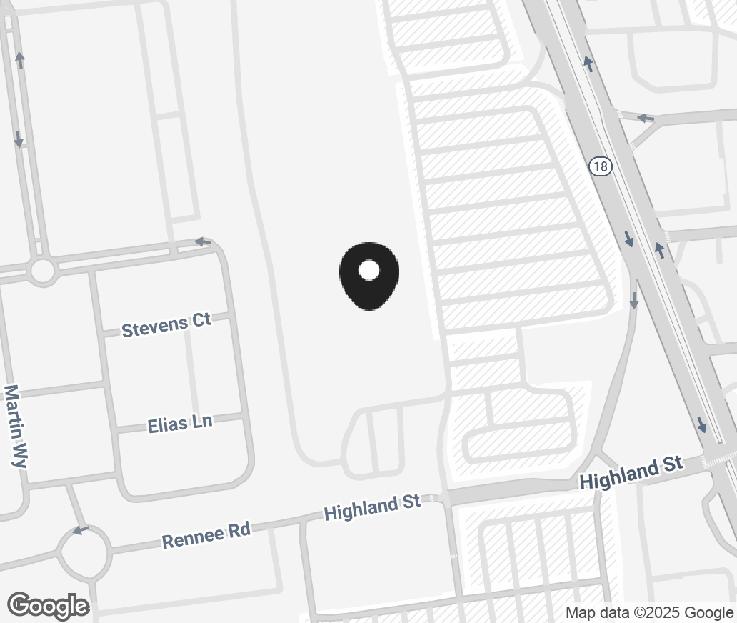 Google Map of 333 State Route 18, East Brunswick NJ 08816