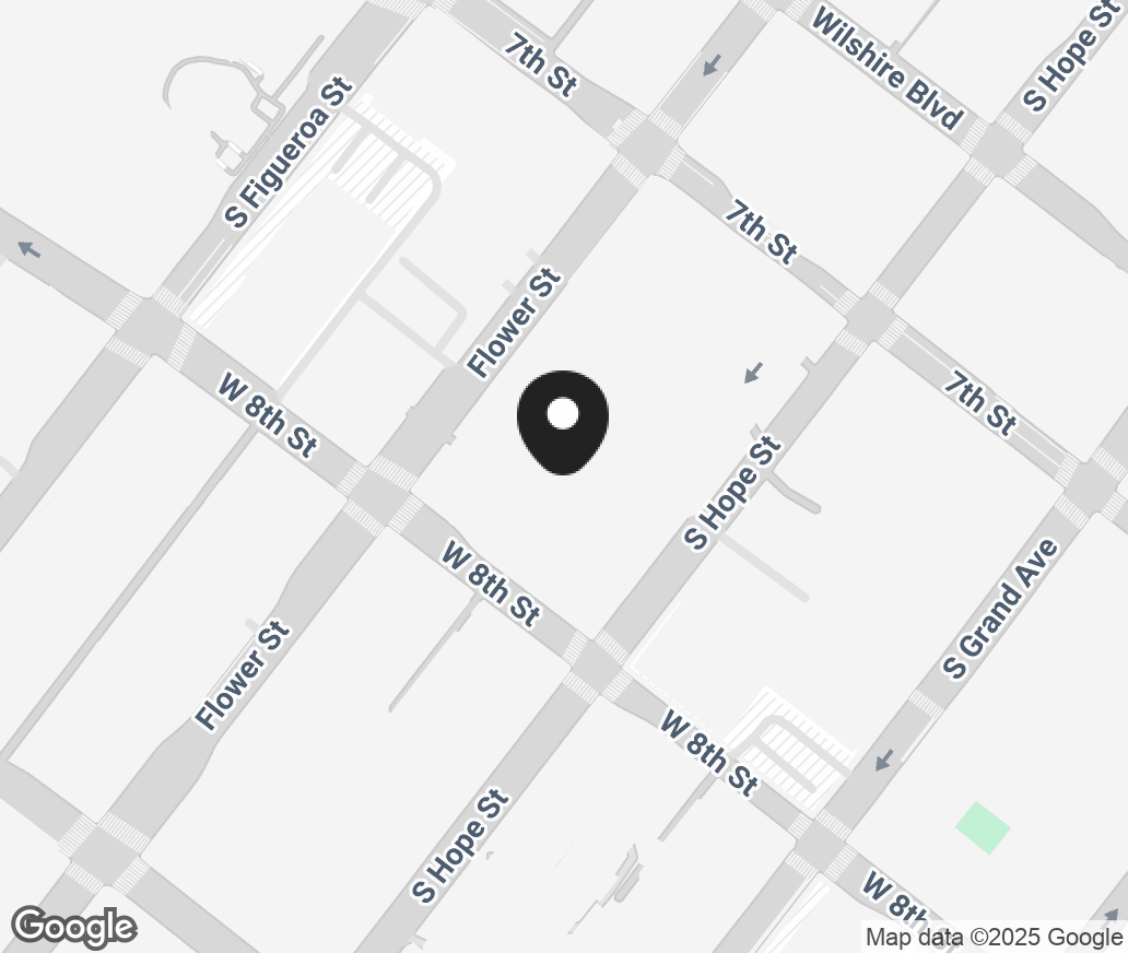 Google Map of 750 West 7Th St, Los Angeles CA 90017