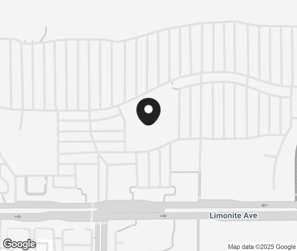 Google Map of 12423 Limonite Avenue, Eastvale CA 91752