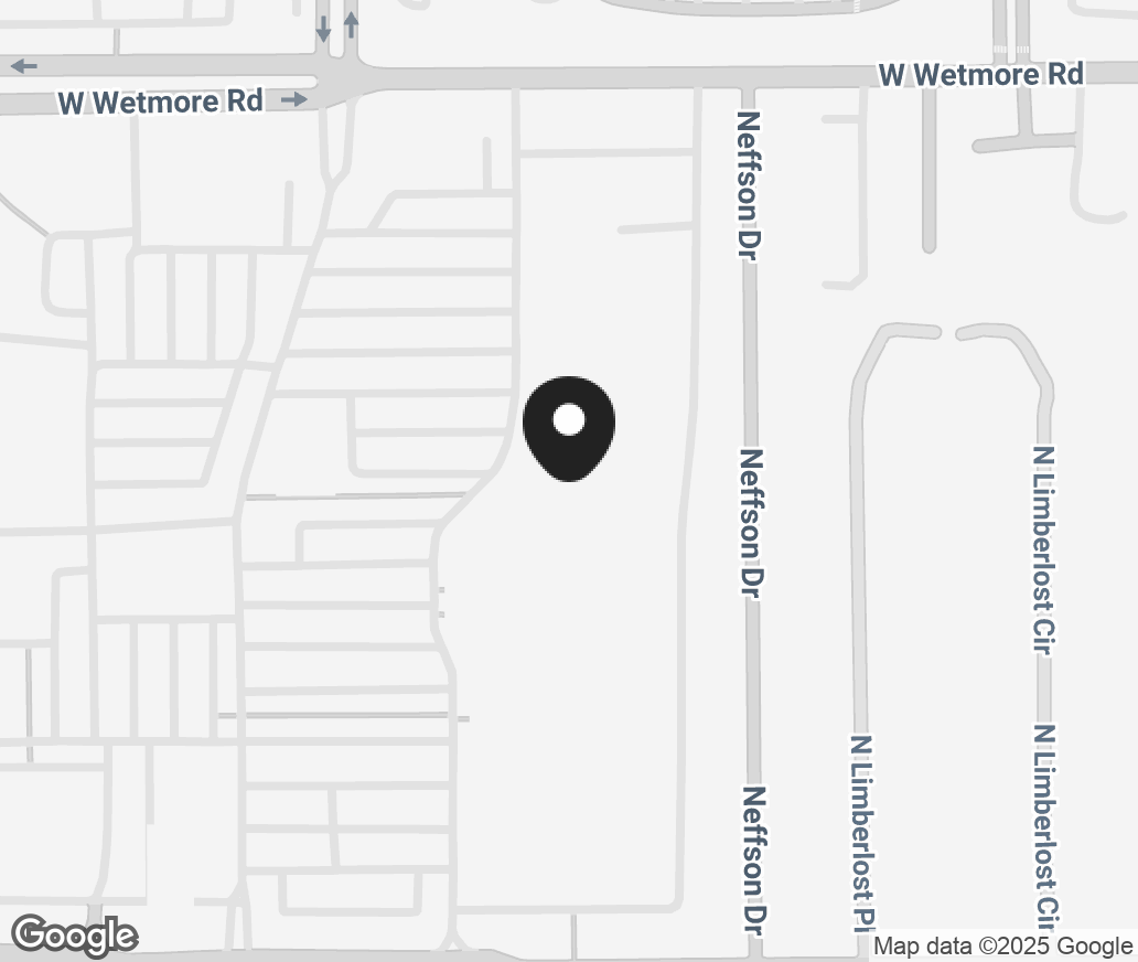 Google Map of 4368 N Oracle Rd, Tucson AZ 85705