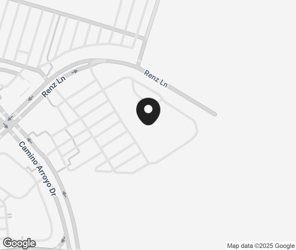 Google Map of 950 Renz Lane, Gilroy CA 95020