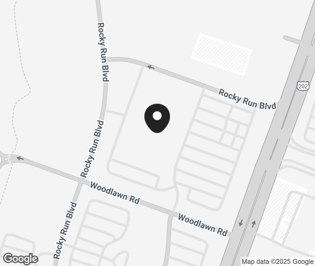 Google Map of 401 Rocky Run Pkwy, Wilmington DE 19803