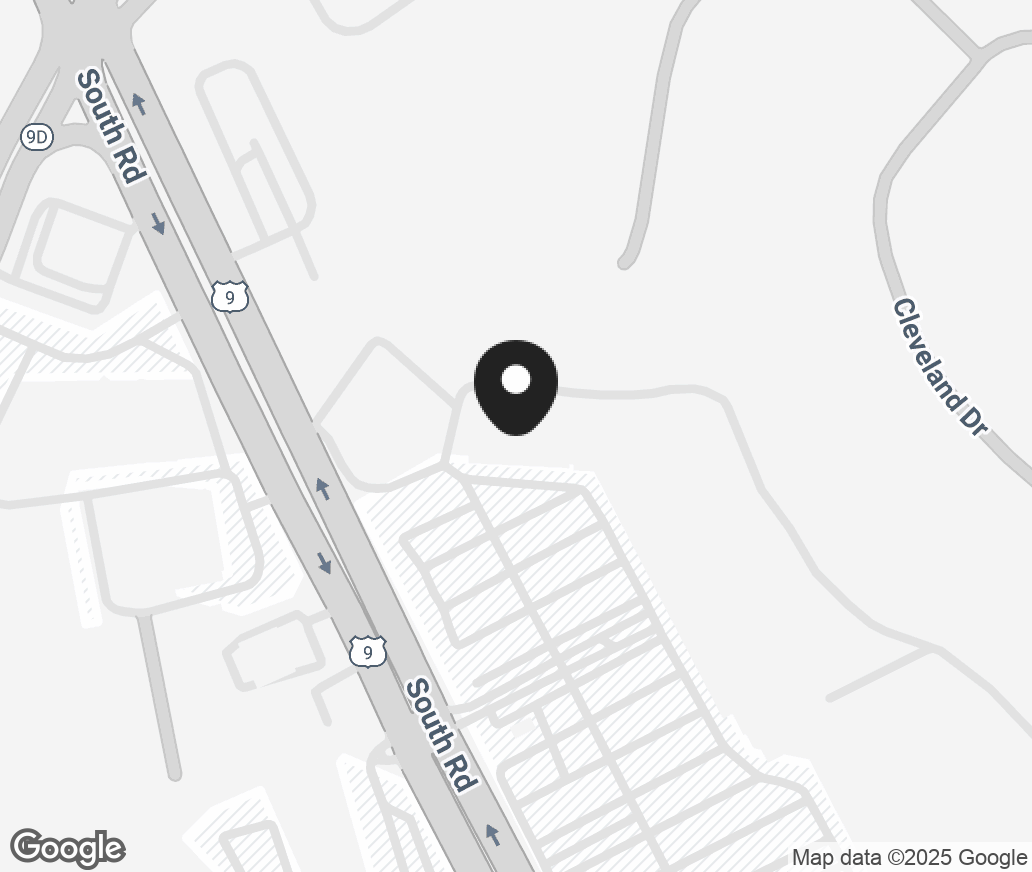 Google Map of 1830 South Road Rt 9, Wappingers Falls NY 12590