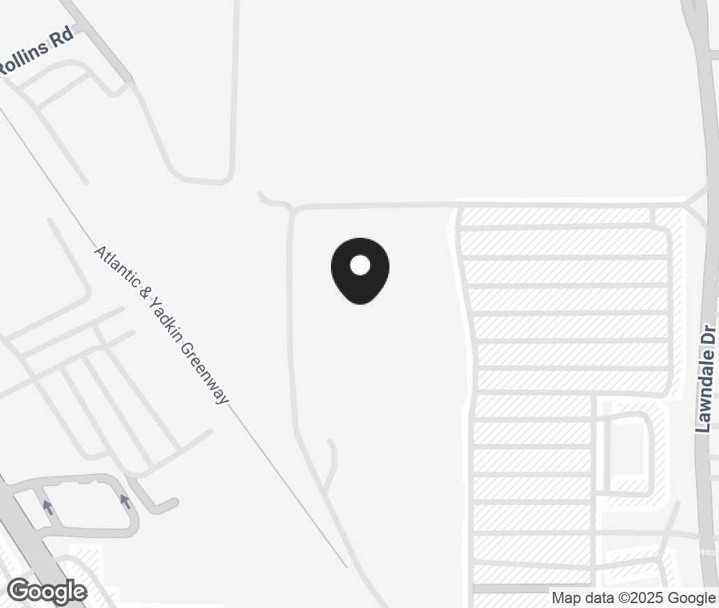 Google Map of 2701 Lawndale Dr, Greensboro NC 27408-4820