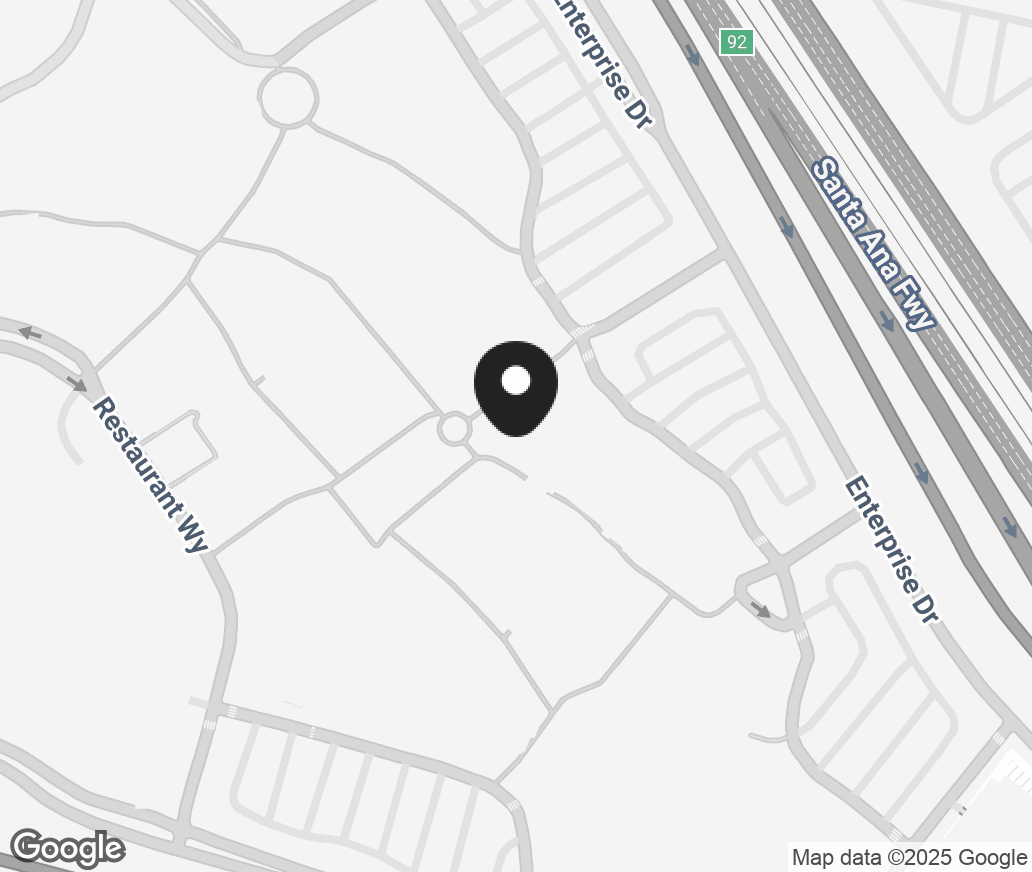 Google Map of 868 Spectrum Center Drive, Irvine CA 92618