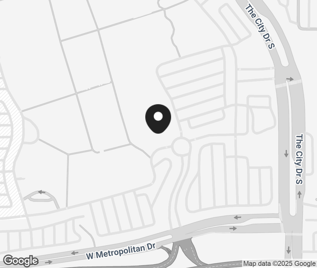 Google Map of 20 City Boulevard West, Orange CA 92868