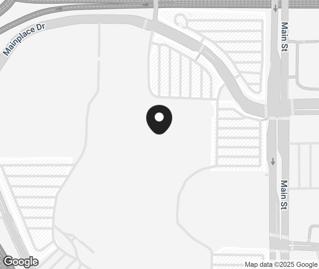 Google Map of 2850 North Main St, Santa Ana CA 92701