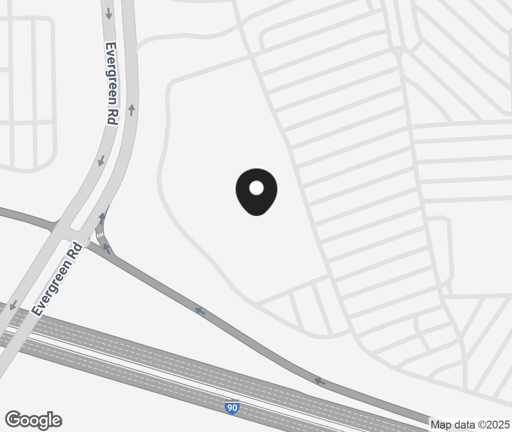 Google Map of 14018 E Indiana Avenue, Spokane WA 99216