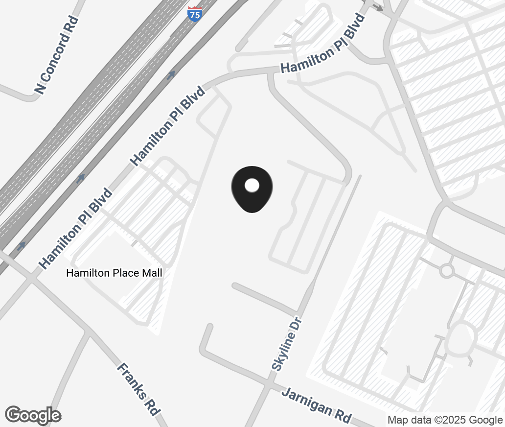 Google Map of 2100 Hampton Place Blvd., Chattanooga TN 37421