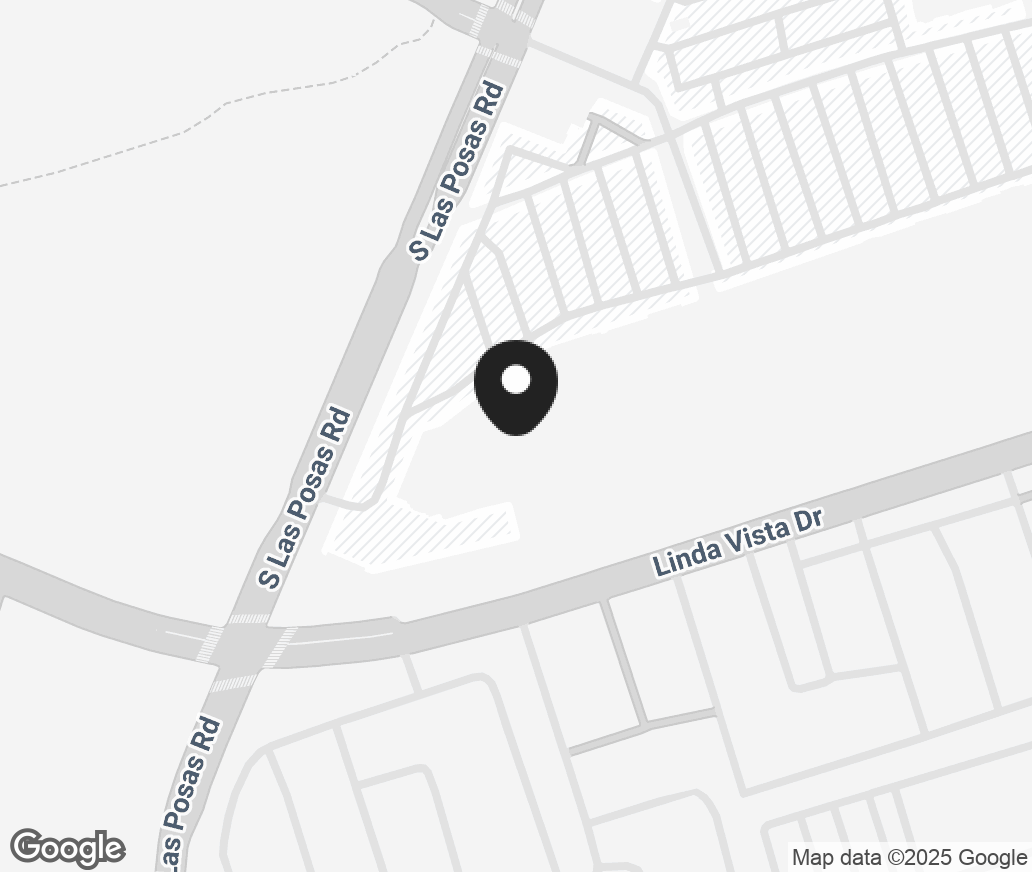 Google Map of 185 S Las Posas Drive, San Marcos CA 92078