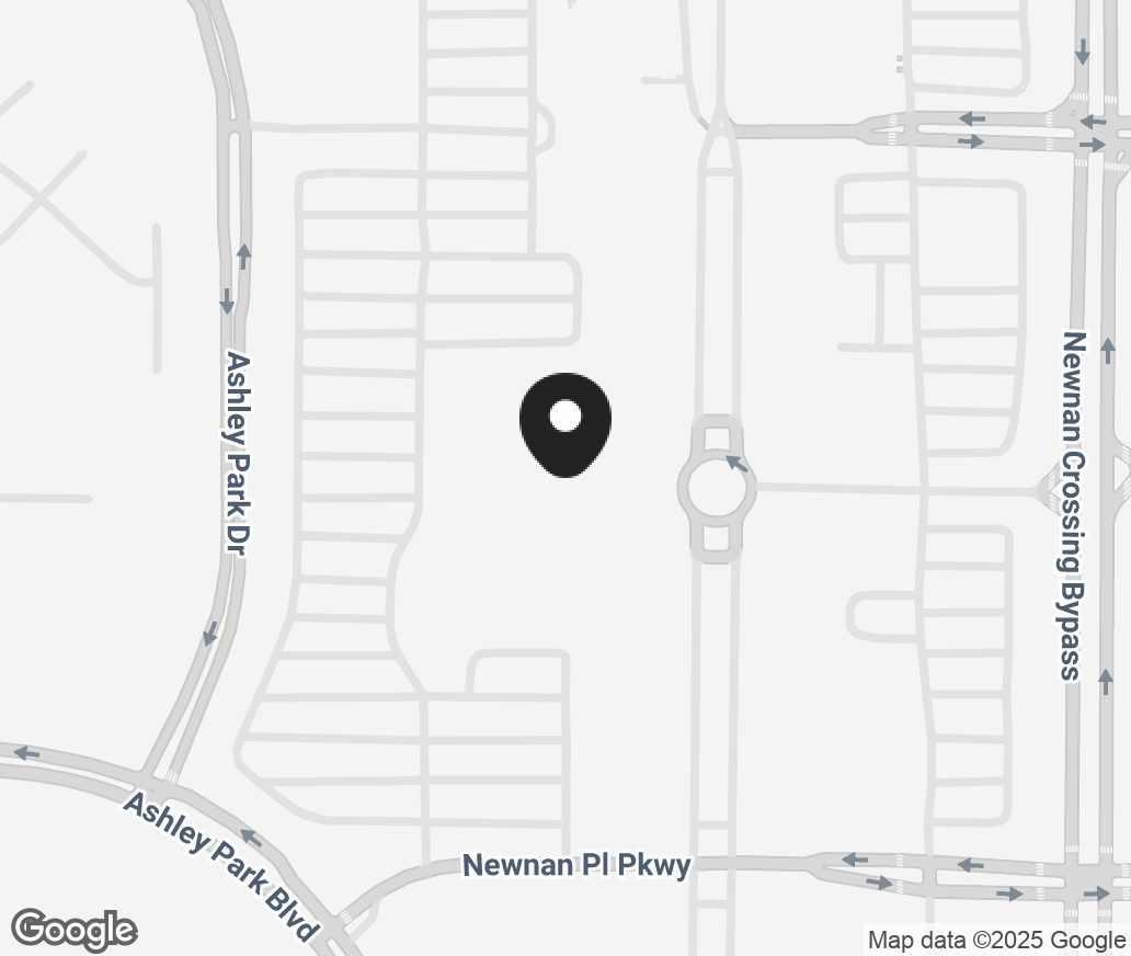 Google Map of 370 Newman Crossing Bypass, Newman GA 30265