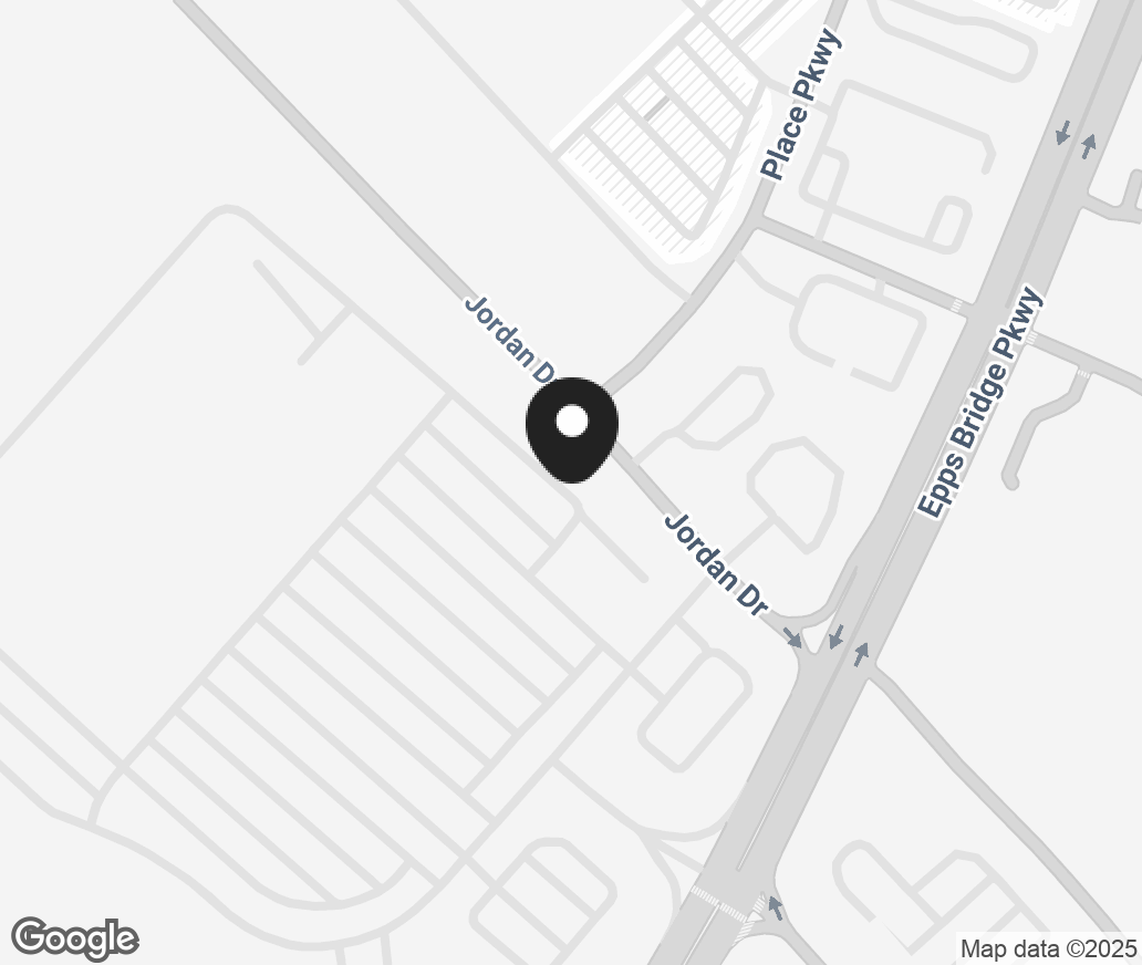 Google Map of 1991 Epps Bridge Pkwy, Athens GA 30606