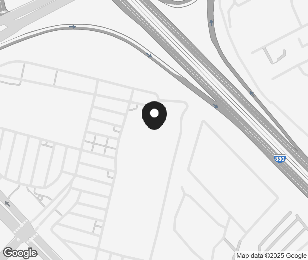 Google Map of 43706 Christy Street, Fremont CA 94538