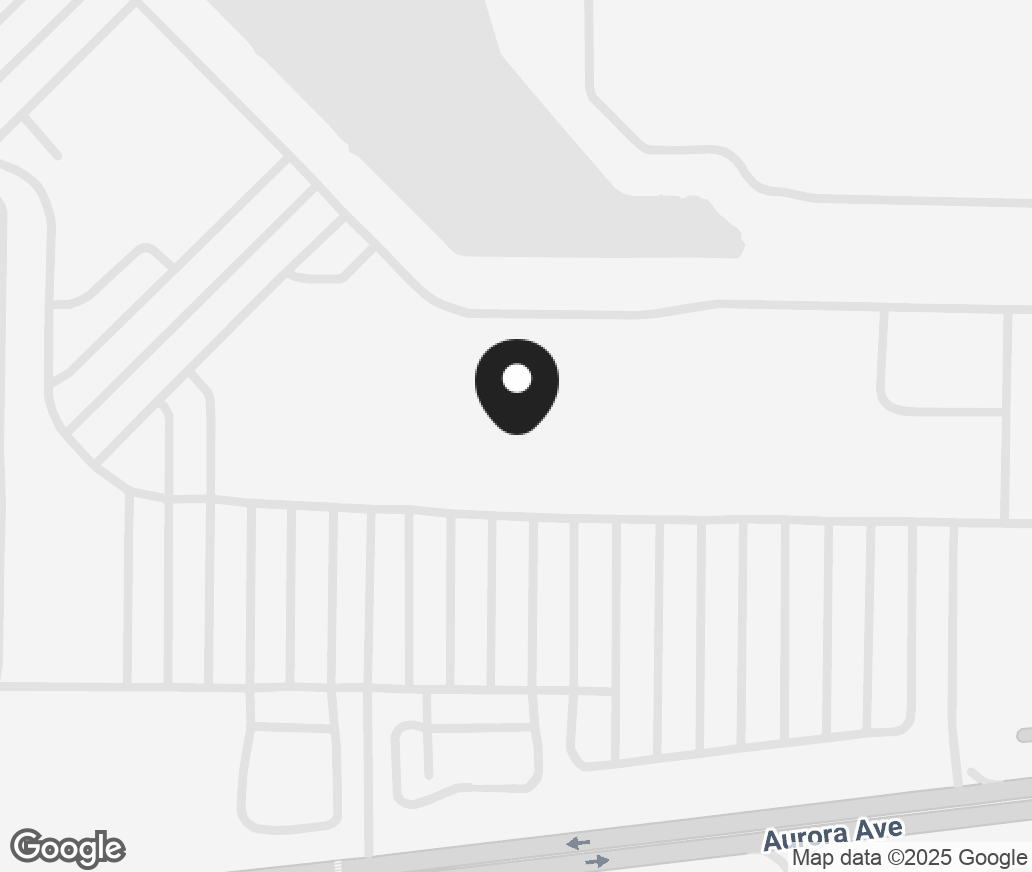 Google Map of 2707 Aurora Avenue, Naperville IL 60540