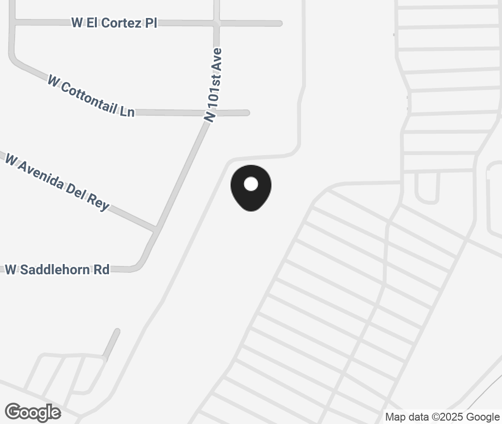 Google Map of 10072 W Happy Valley Rd, Peoria AZ 85383