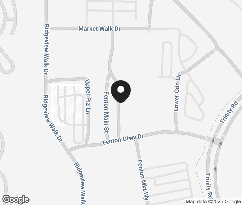 Google Map of 8 Fenton Main Street Suite 165, Cary NC 27511