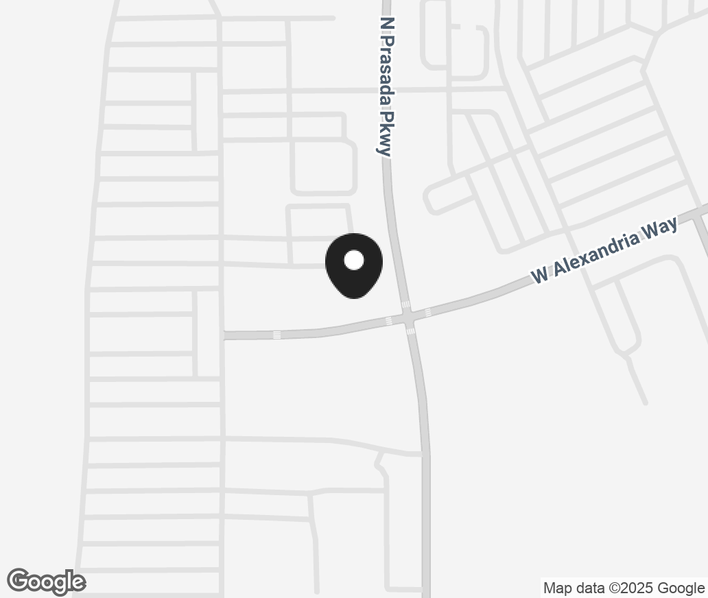 Google Map of 13470 N. Prasada Pkwy, Surprise AZ 85388