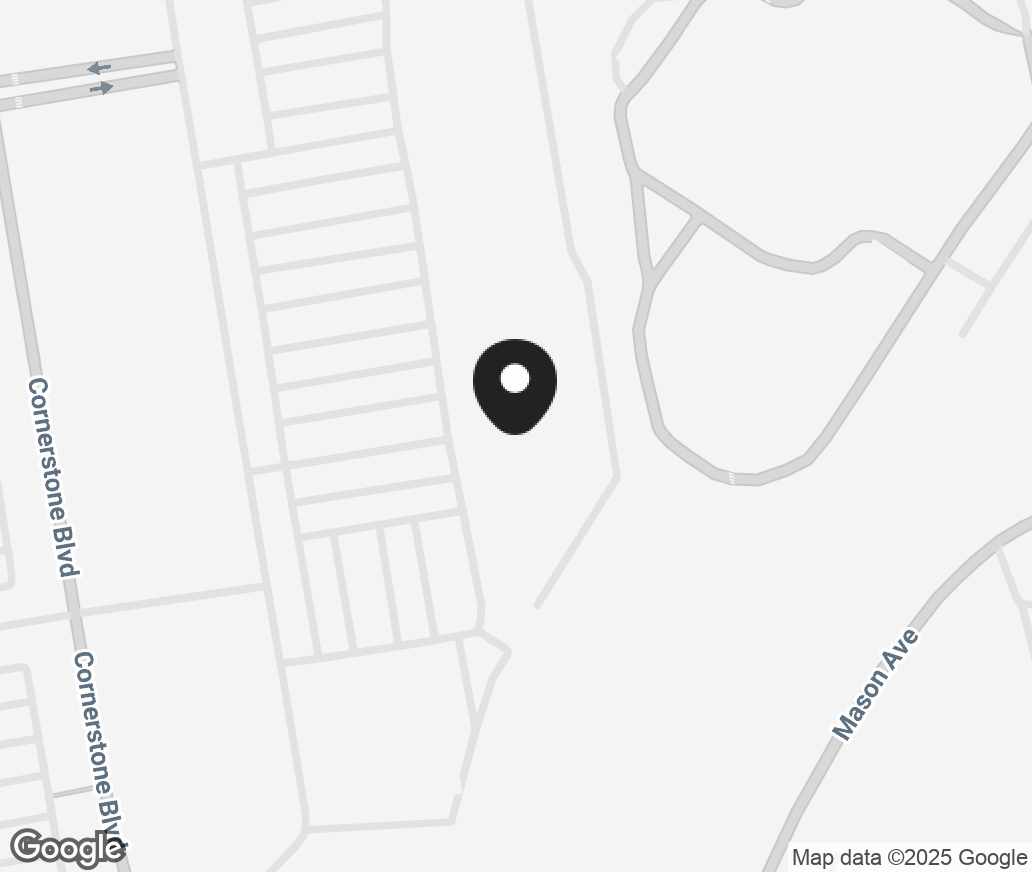 Google Map of 1115 Cornerstone Blvd, Daytona Beach FL 32117