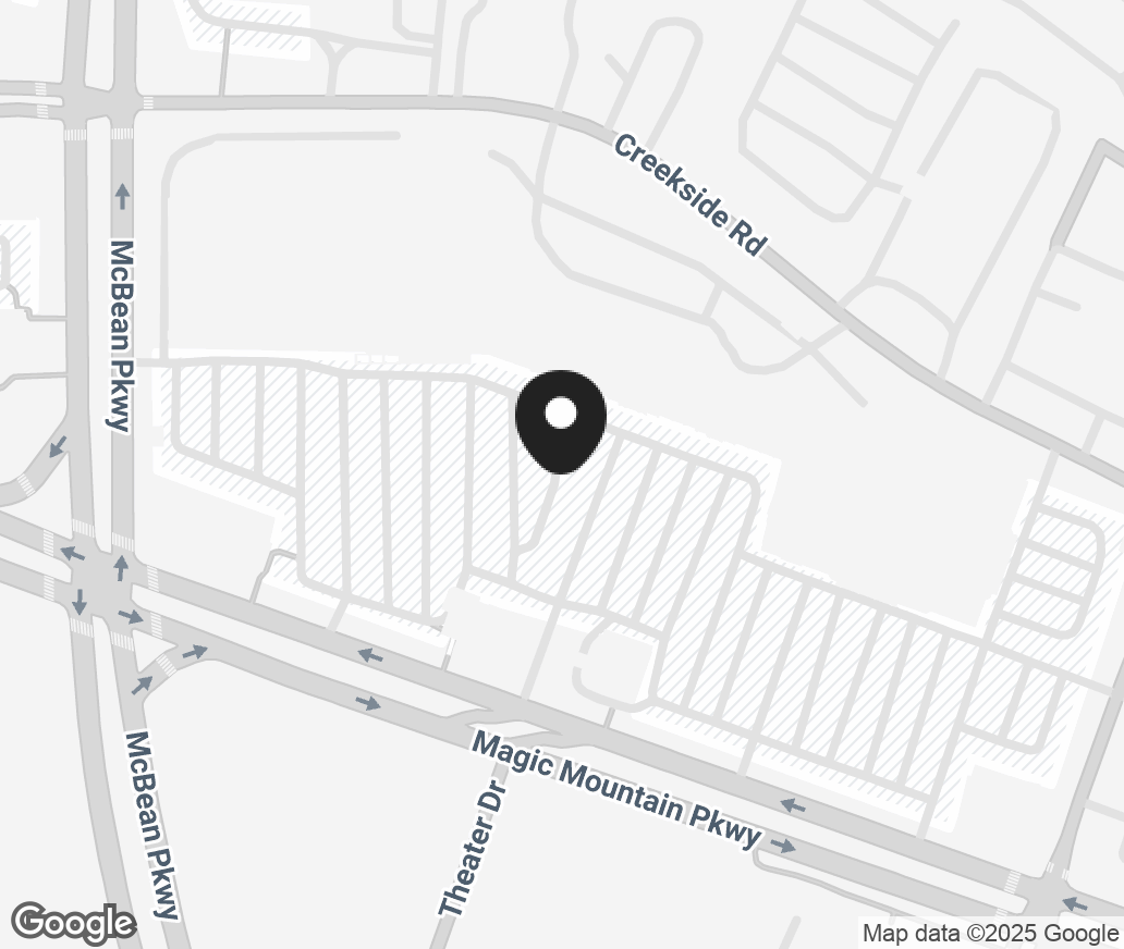 Google Map of 24235 Magic Mountain Pkwy, Valencia CA 91355