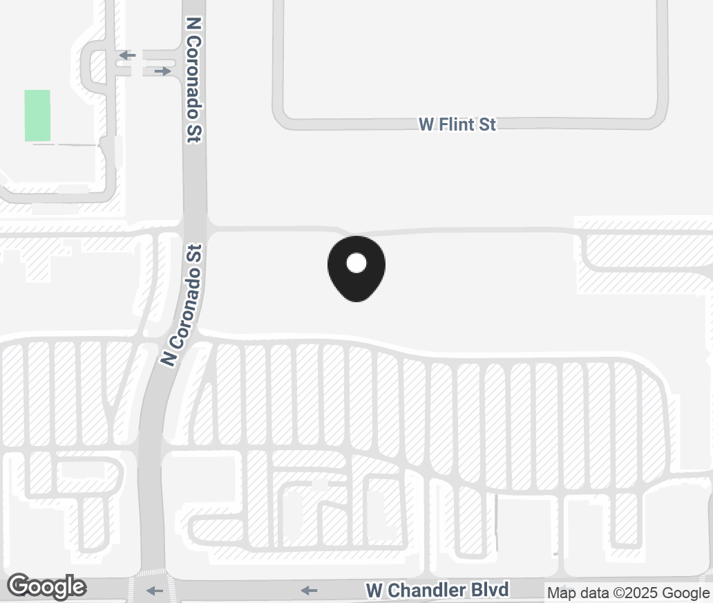 Google Map of 2680 W Chandler Blvd, Chandler AZ 85224