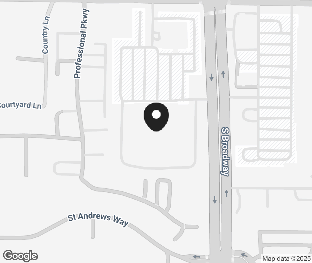 Google Map of 2501 South Broadway, Santa Maria CA 93455