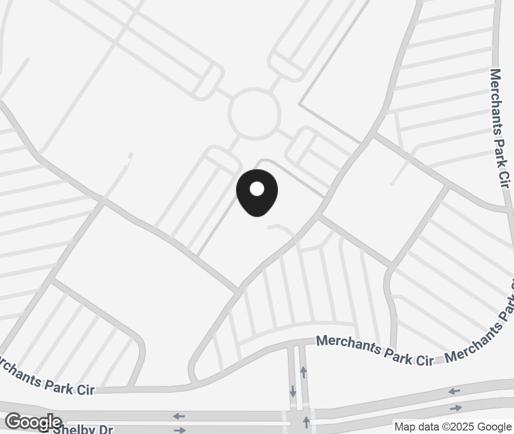 Google Map of 4630 Merchants Park Circle Suite 709, Collierville TN 38017