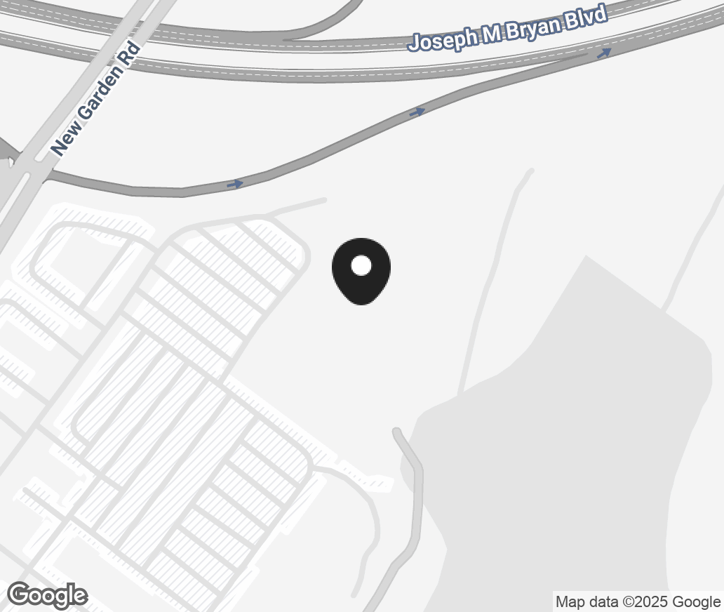 Google Map of 1628 Highwoods Blvd, Greensboro NC 27410-2048