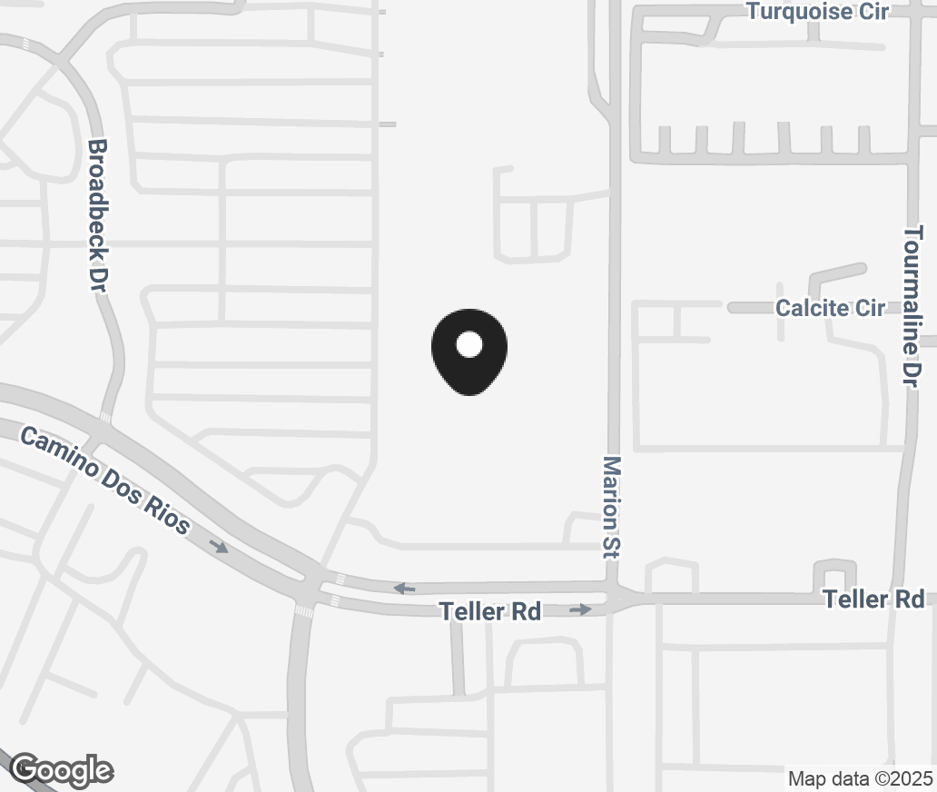 Google Map of 2705 Teller Rd, Thousand Oaks CA 91320