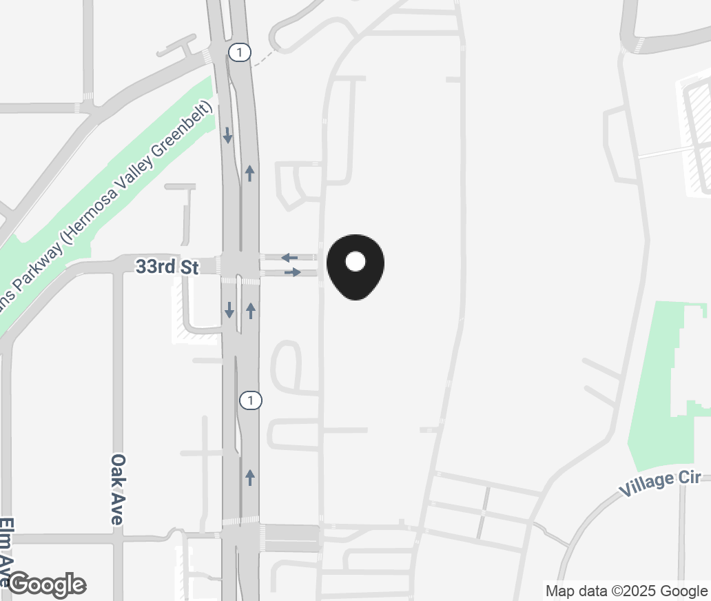 Google Map of 3200 Sepulveda Blvd., Manhattan Beach CA 90266