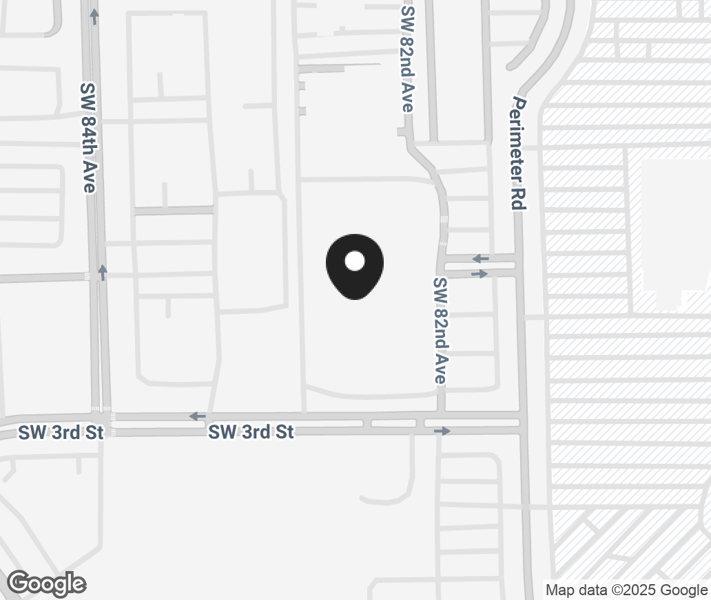 Google Map of 8201 Federated West Roadway, Plantation FL 33324-2719