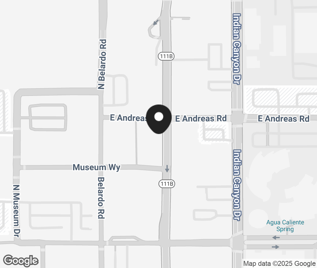 Google Map of 175 North Palm Canyon Drive Suite 125, Palm Springs CA 92262