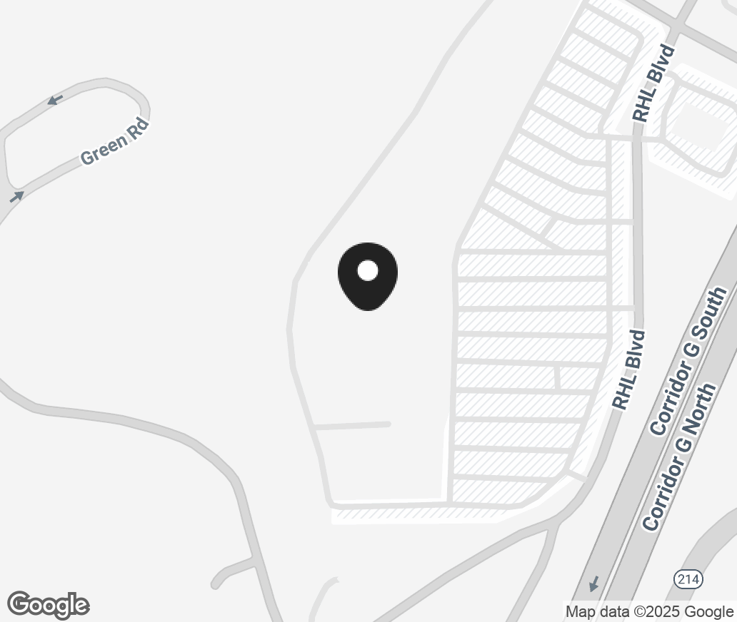 Google Map of 222 R H L Blvd, Charleston WV 25309