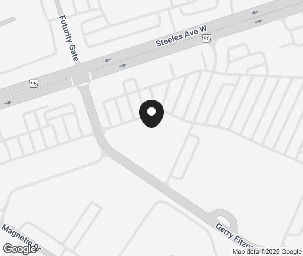 Google Map of 81 Gerry Fitzgerald Dr Unit A6, North York ON M3J3N4
